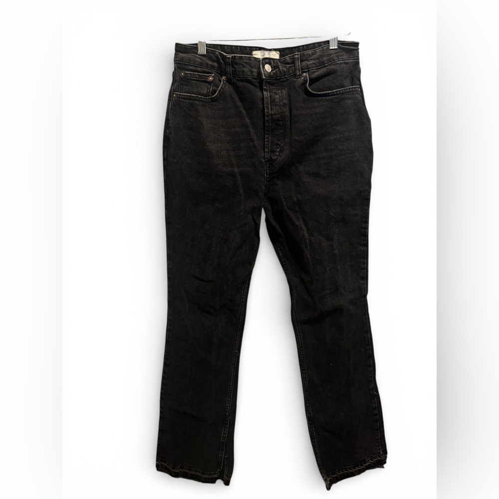 We The Free Black Straight Leg Jeans size 31